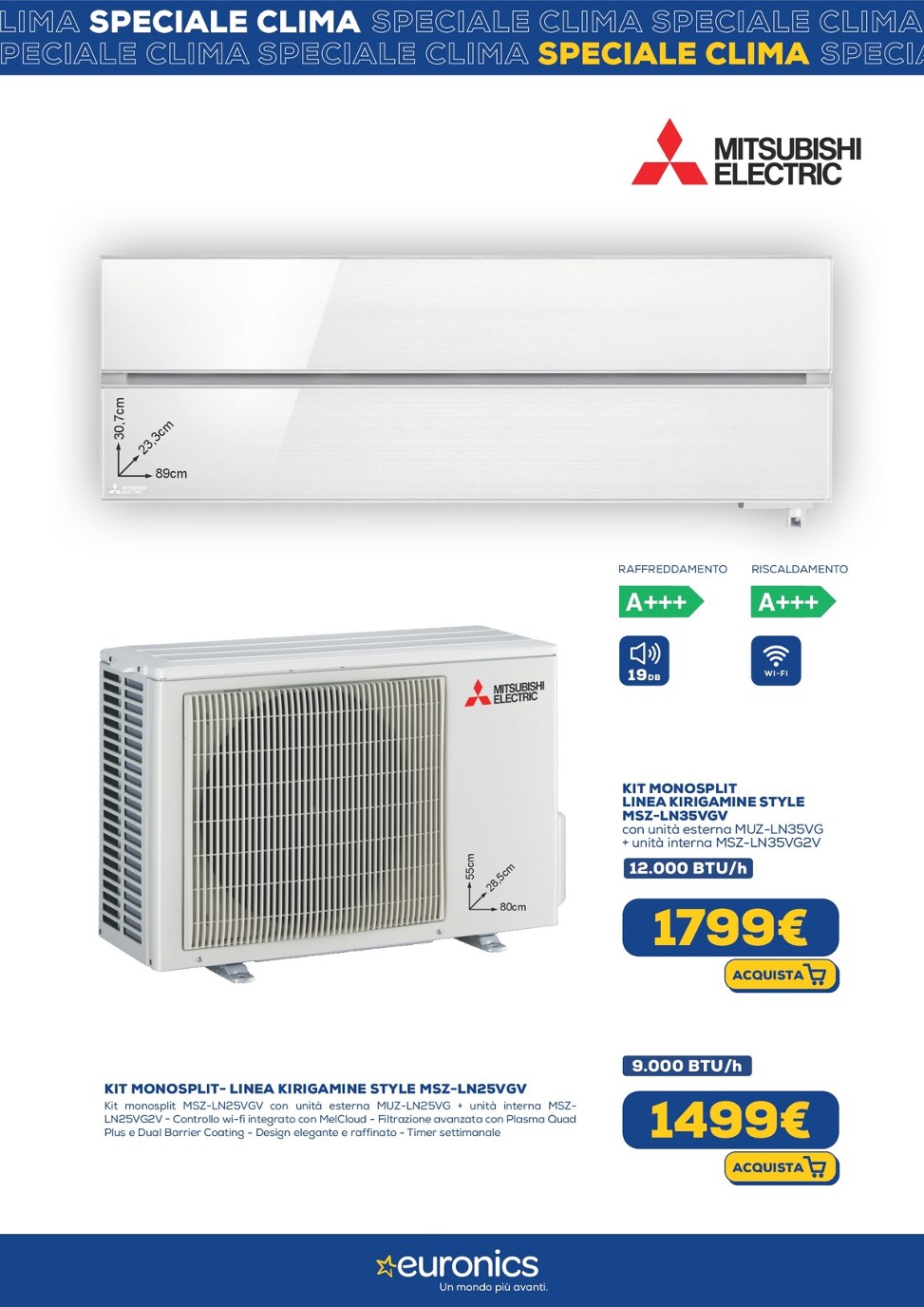 euronics - Volantino Euronics - Speciale Clima valido dal 29/05 al 18/06 - page: 10