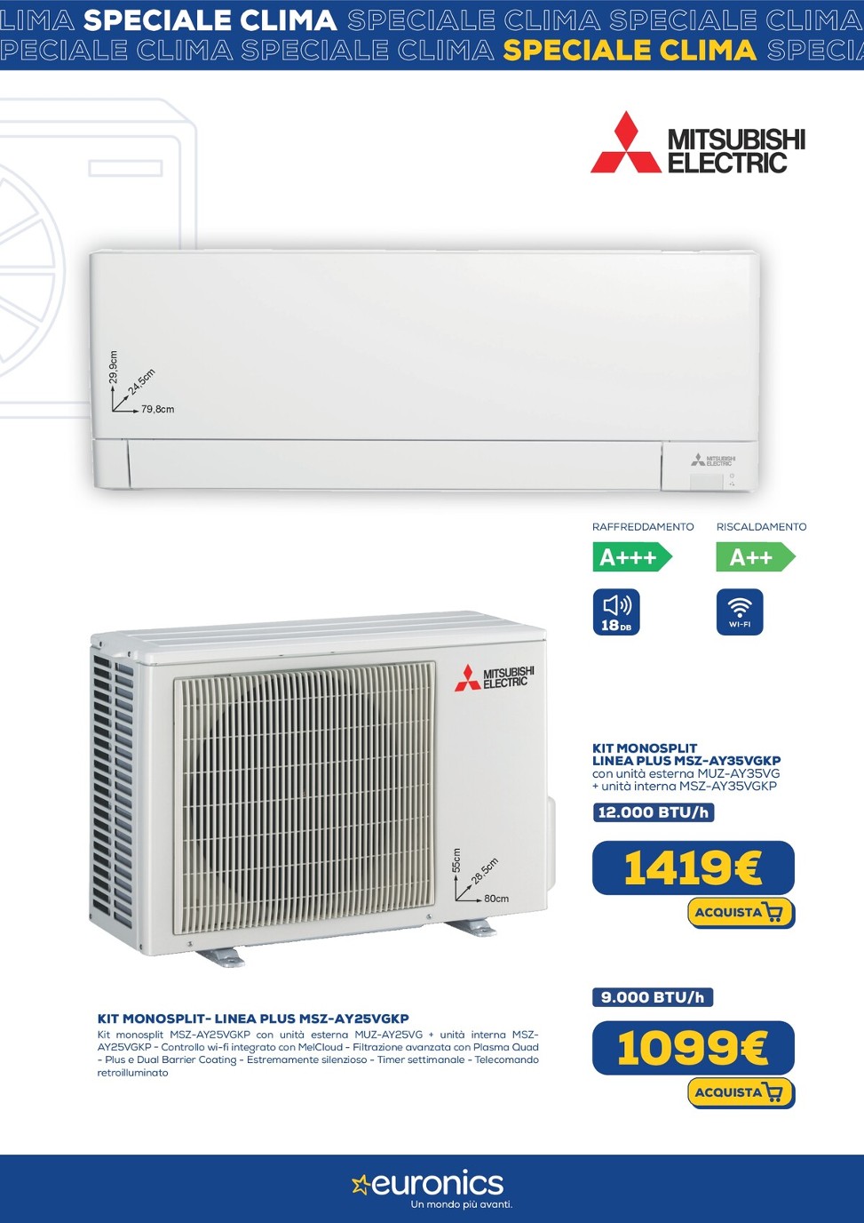 euronics - Volantino Euronics - Speciale Clima valido dal 29/05 al 18/06 - page: 12
