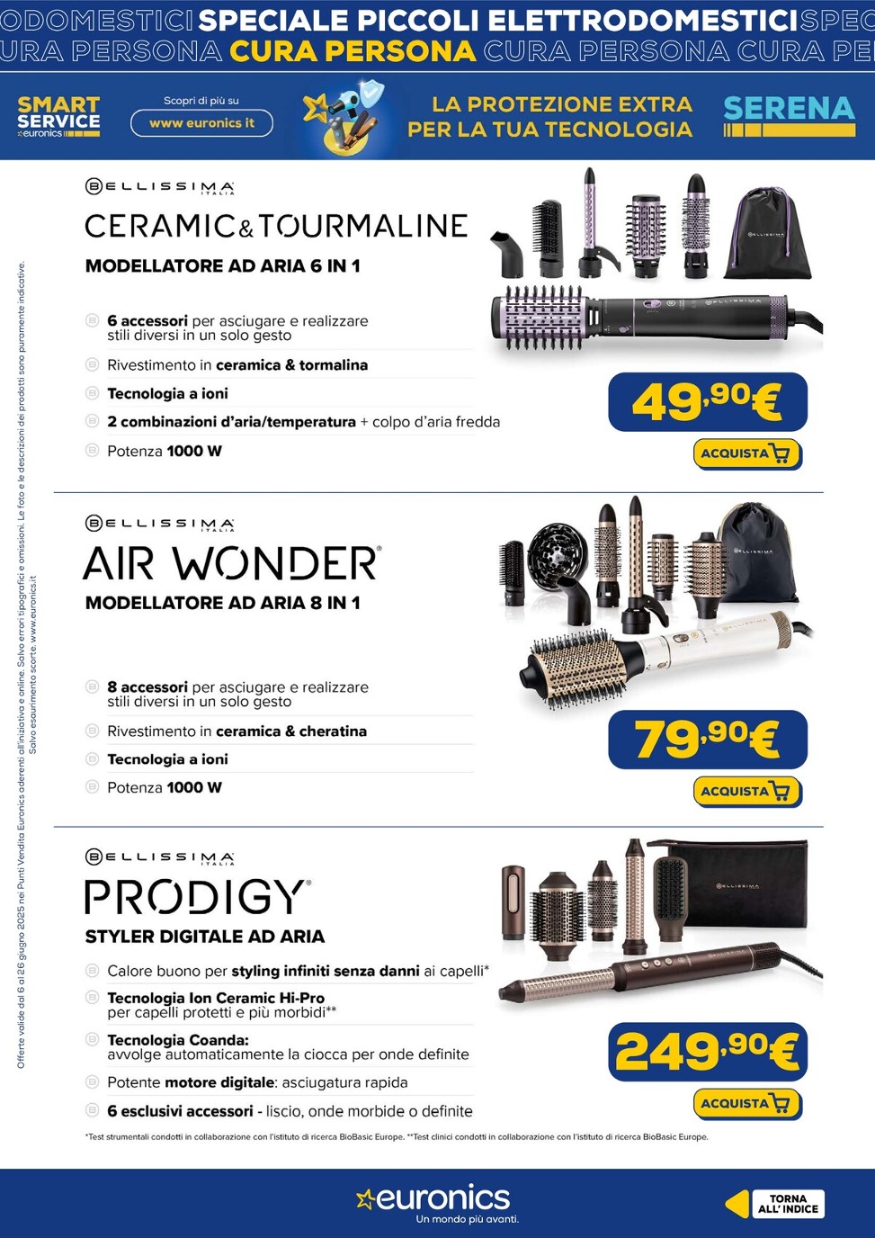 euronics - Volantino Euronics - Speciale Piccoli Elettrodomestici valido dal 05/06 al 26/06 - page: 25