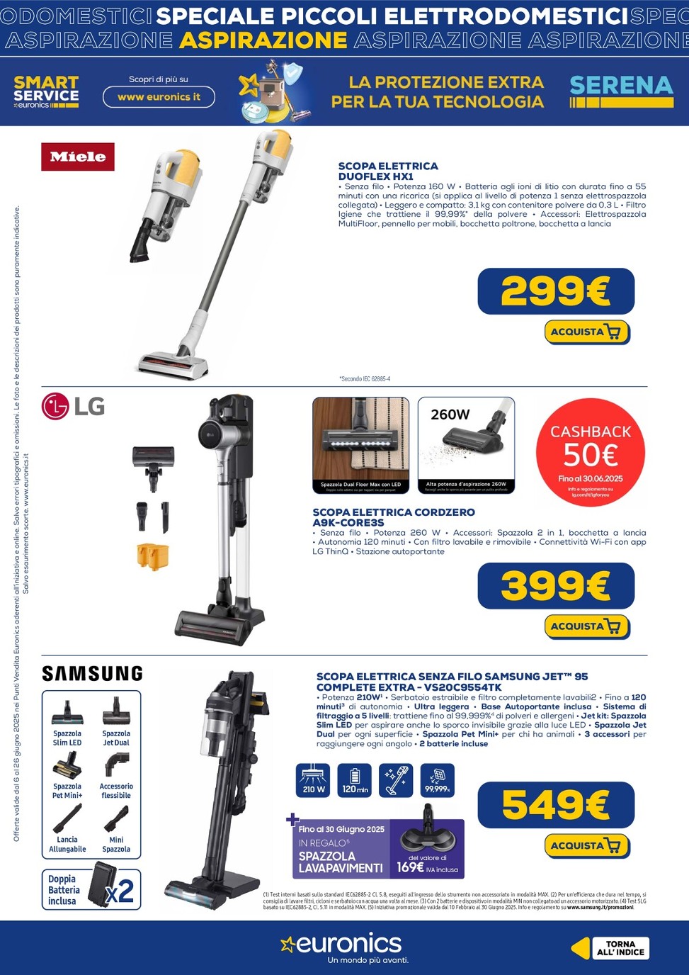 euronics - Volantino Euronics - Speciale Piccoli Elettrodomestici valido dal 05/06 al 26/06 - page: 4