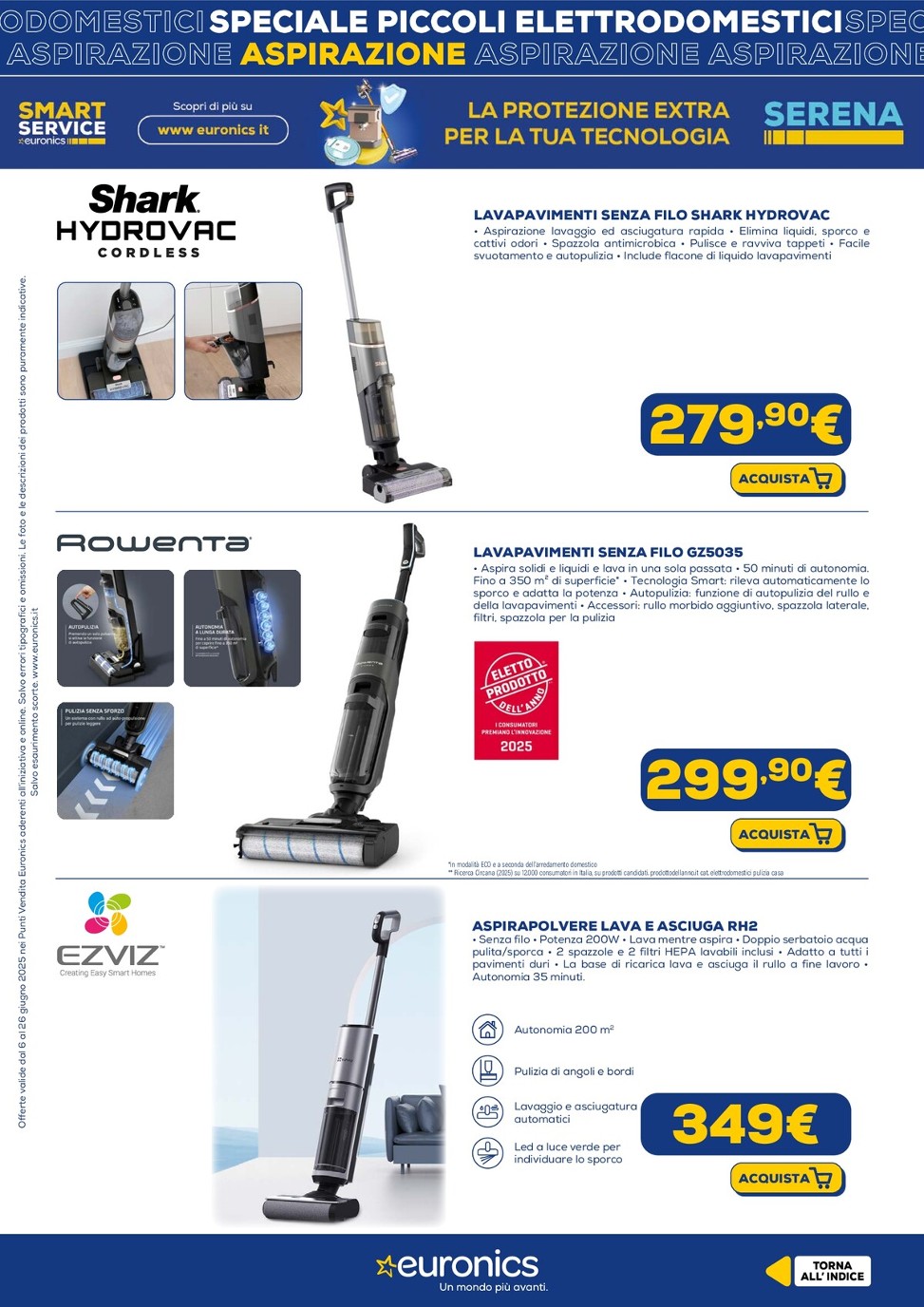 euronics - Volantino Euronics - Speciale Piccoli Elettrodomestici valido dal 05/06 al 26/06 - page: 9