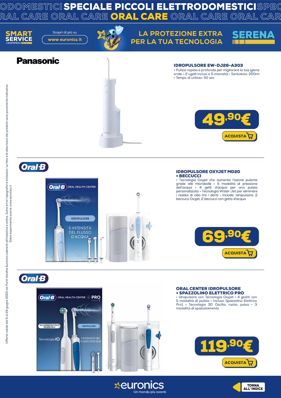euronics - Volantino Euronics - Speciale Piccoli Elettrodomestici valido dal 05/06 al 26/06 - page: 30