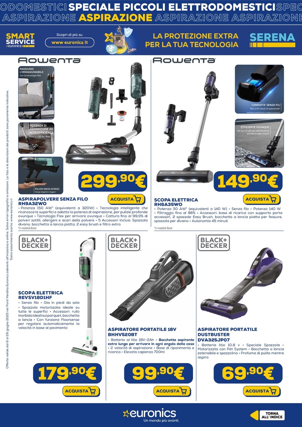 euronics - Volantino Euronics - Speciale Piccoli Elettrodomestici valido dal 05/06 al 26/06 - page: 5