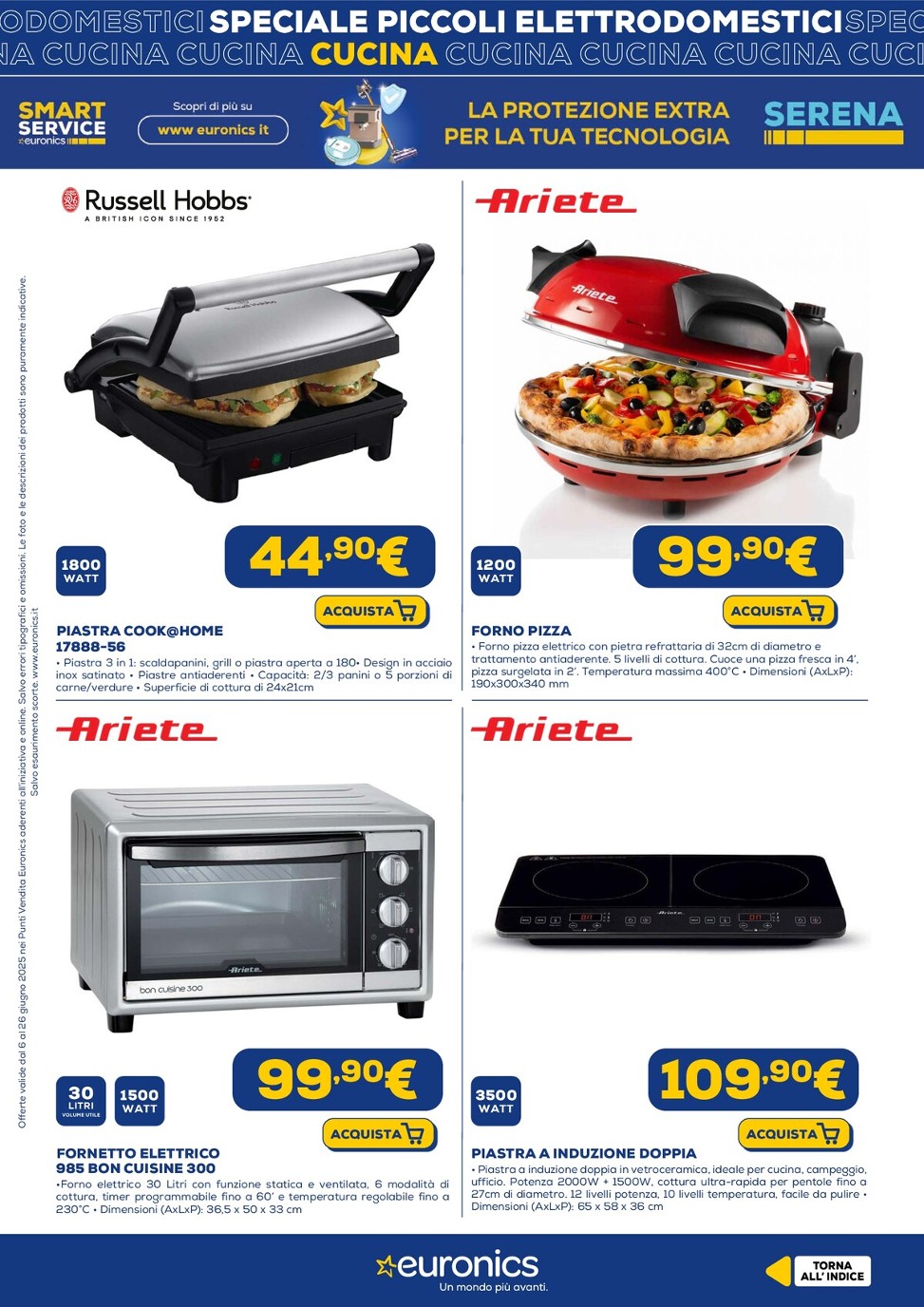 euronics - Volantino Euronics - Speciale Piccoli Elettrodomestici valido dal 05/06 al 26/06 - page: 15