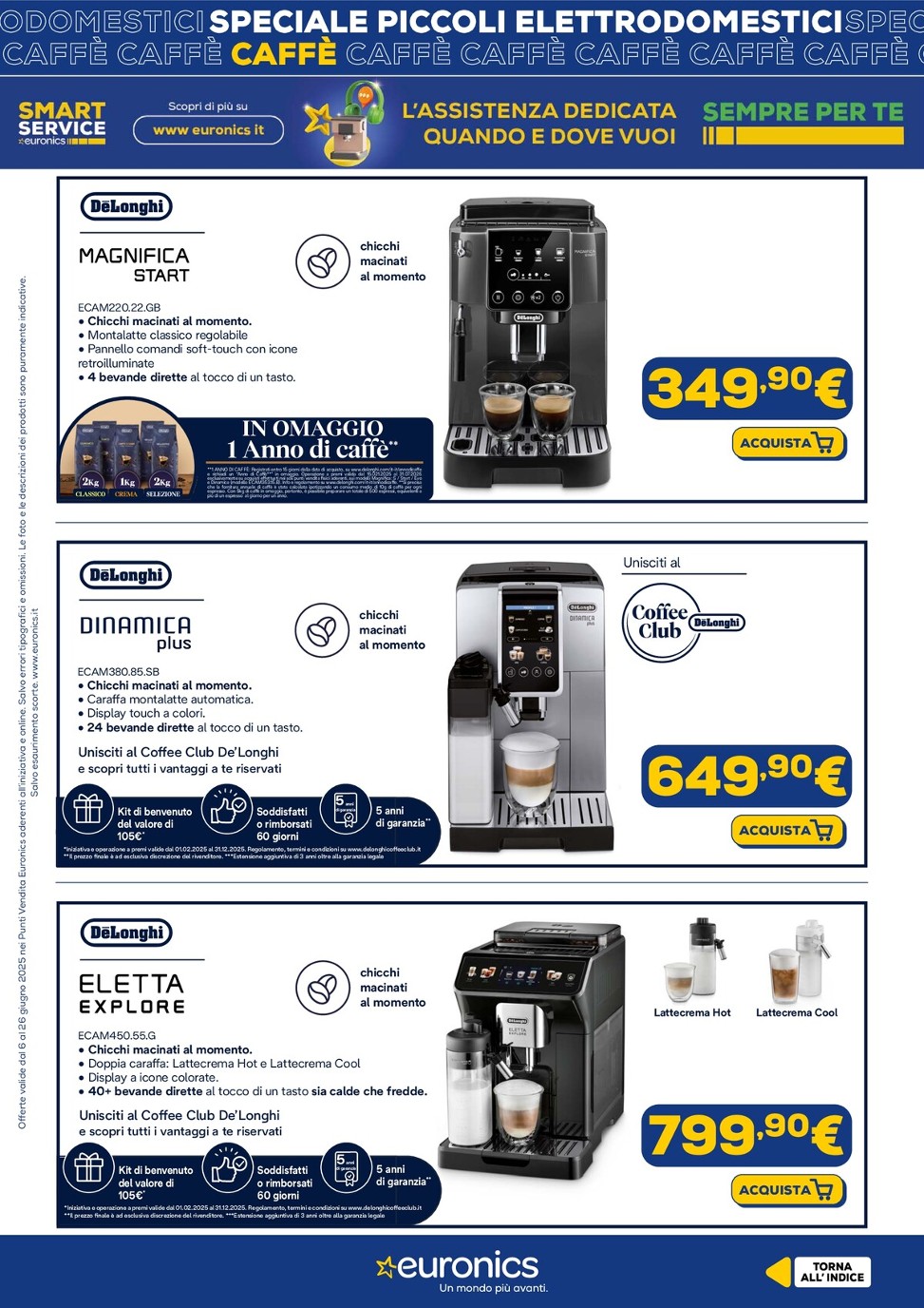 euronics - Volantino Euronics - Speciale Piccoli Elettrodomestici valido dal 05/06 al 26/06 - page: 18