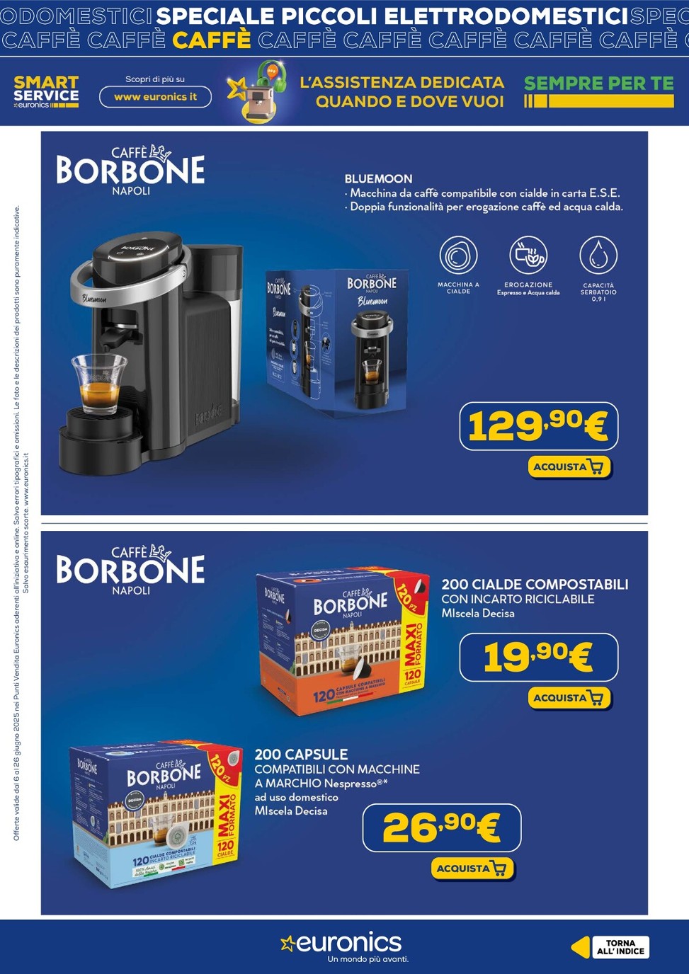 euronics - Volantino Euronics - Speciale Piccoli Elettrodomestici valido dal 05/06 al 26/06 - page: 22