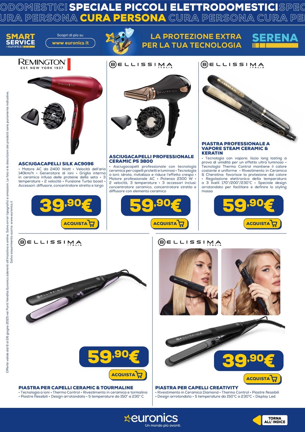euronics - Volantino Euronics - Speciale Piccoli Elettrodomestici valido dal 05/06 al 26/06 - page: 24