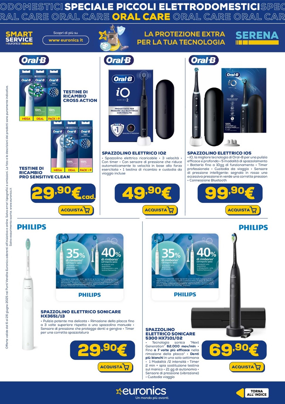 euronics - Volantino Euronics - Speciale Piccoli Elettrodomestici valido dal 05/06 al 26/06 - page: 29