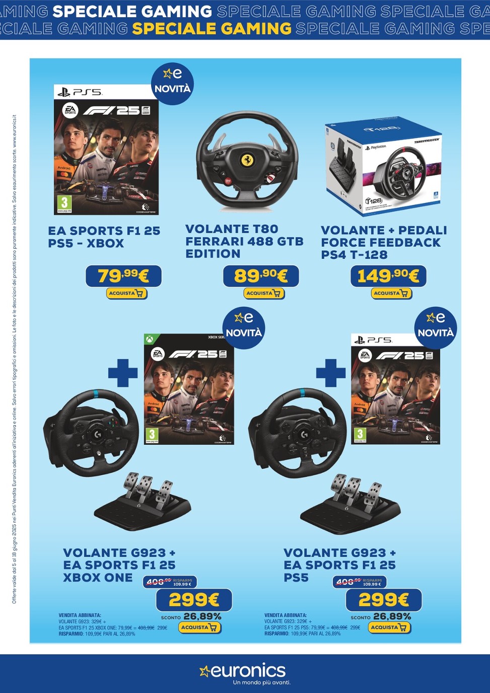 euronics - Volantino Euronics - Speciale Gaming valido dal 05/06 al 18/06 - page: 7