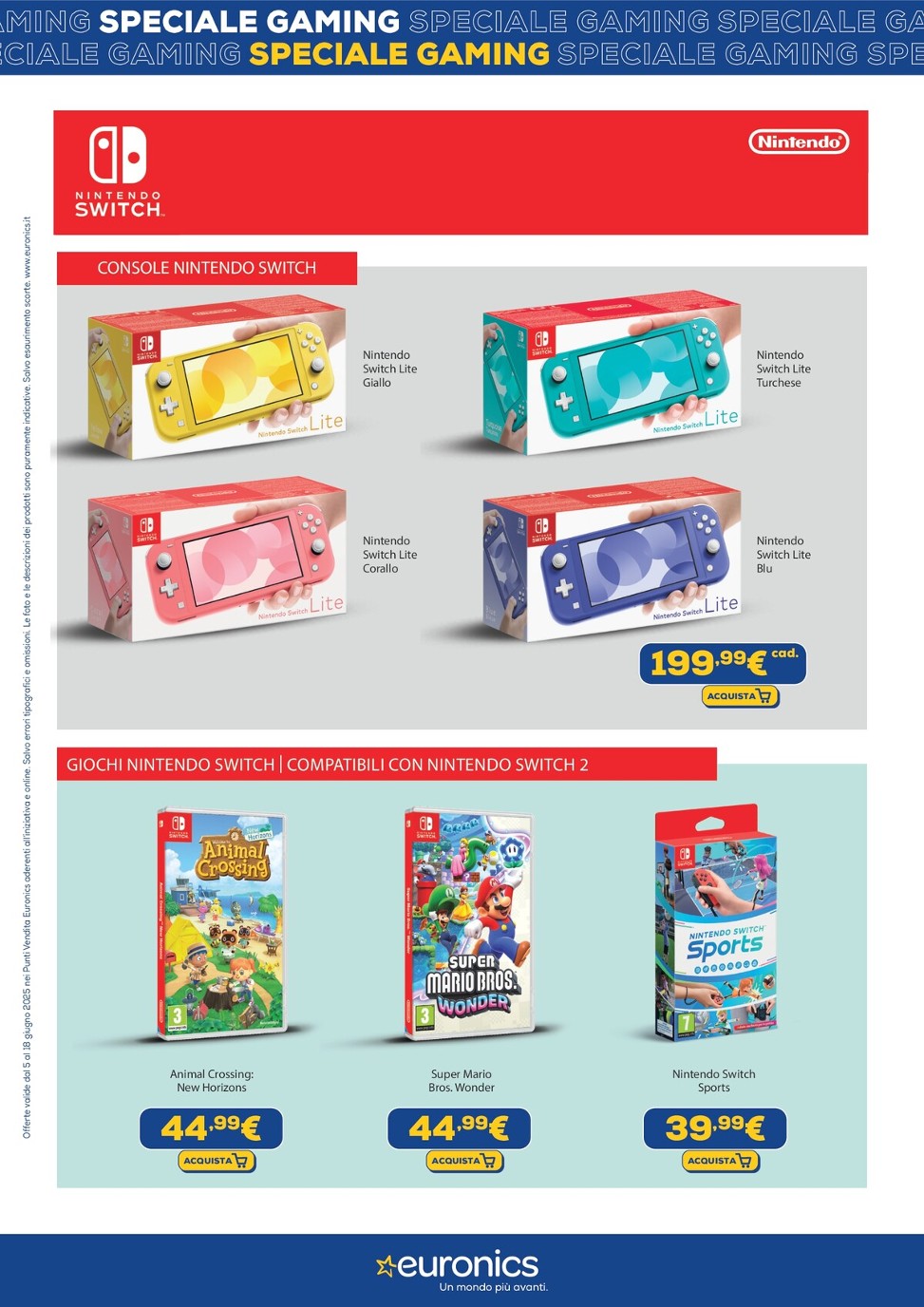 euronics - Volantino Euronics - Speciale Gaming valido dal 05/06 al 18/06 - page: 3