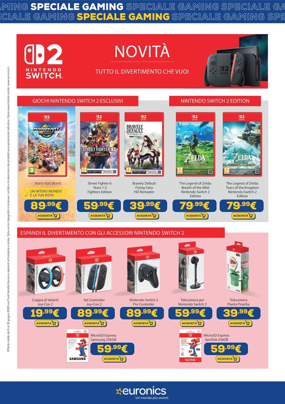 euronics - Volantino Euronics - Speciale Gaming valido dal 05/06 al 18/06 - page: 2