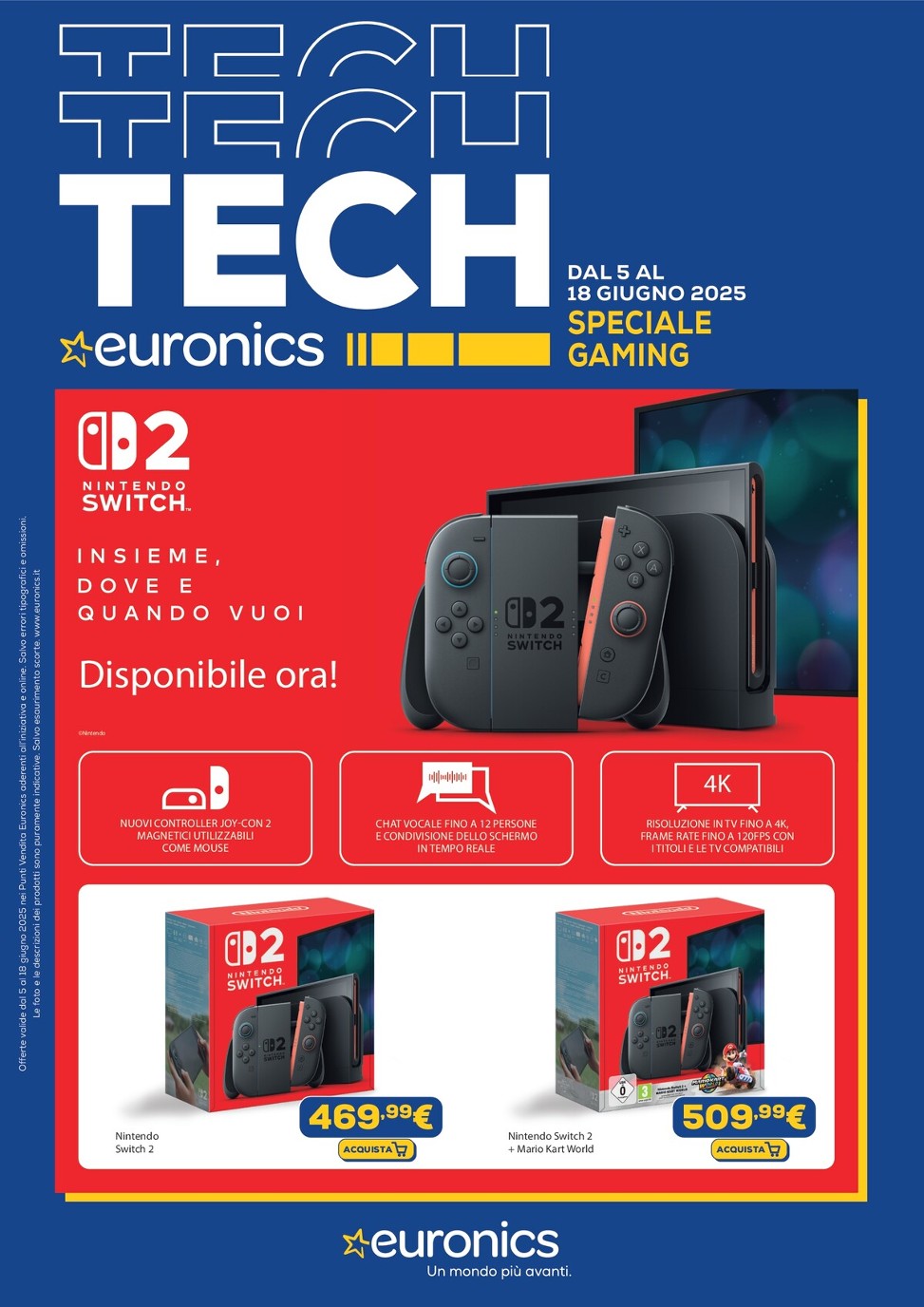 euronics - Volantino Euronics - Speciale Gaming valido dal 05/06 al 18/06