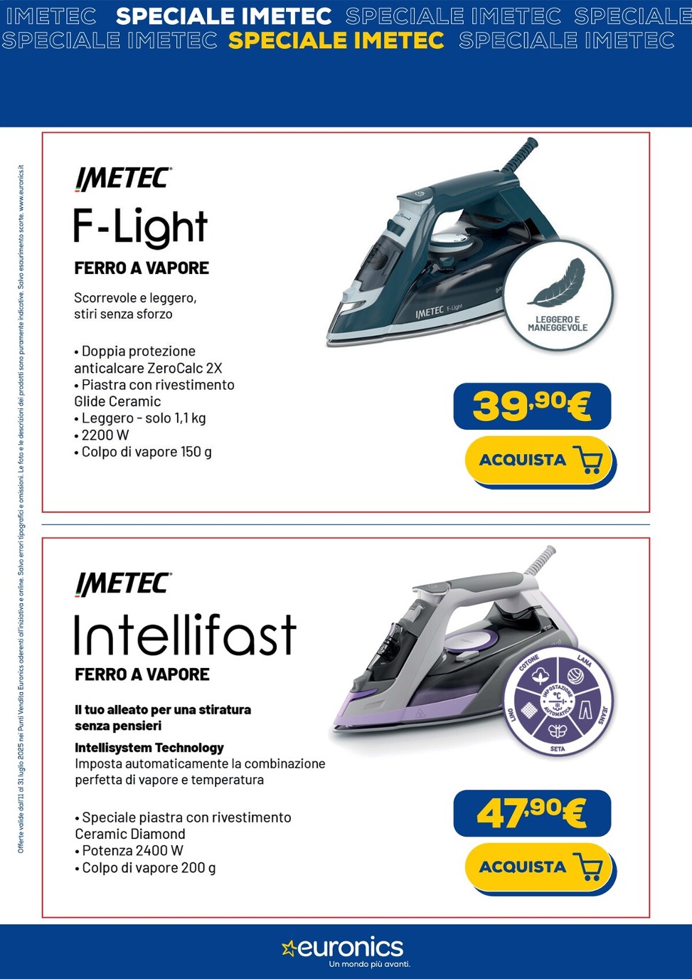 euronics - Volantino Euronics - Speciale Imetec valido dal 11/07 al 31/07 - page: 5