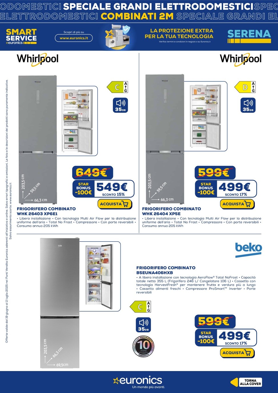 euronics - Volantino Euronics - Speciale Freddo valido dal 17/07 al 30/07 - page: 2