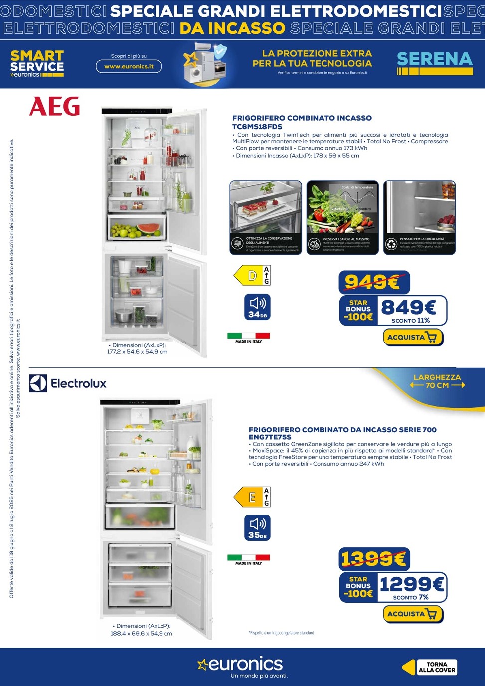 euronics - Volantino Euronics - Speciale Freddo valido dal 17/07 al 30/07 - page: 14