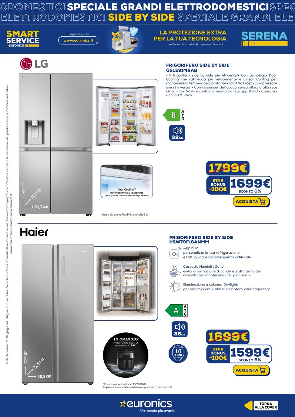 euronics - Volantino Euronics - Speciale Freddo valido dal 17/07 al 30/07 - page: 10