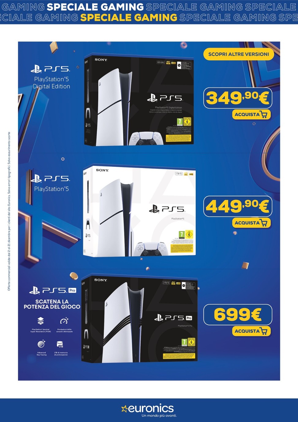 euronics - Volantino Euronics - Speciale Gaming valido dal 02/12 al 21/12 - page: 2