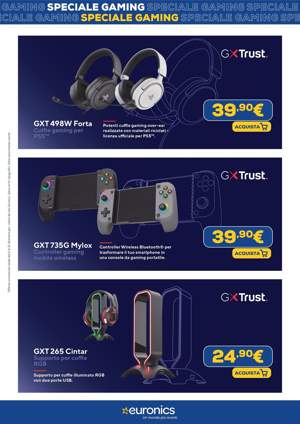 euronics - Volantino Euronics - Speciale Gaming valido dal 02/12 al 21/12 - page: 17