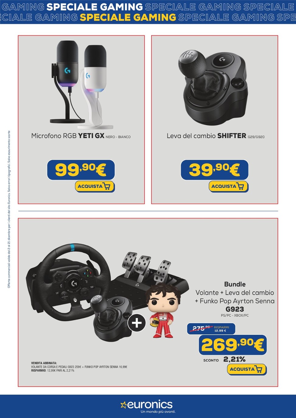 euronics - Volantino Euronics - Speciale Gaming valido dal 02/12 al 21/12 - page: 15