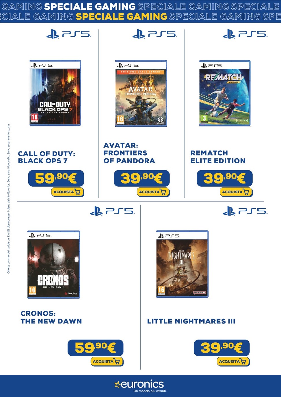 euronics - Volantino Euronics - Speciale Gaming valido dal 02/12 al 21/12 - page: 23