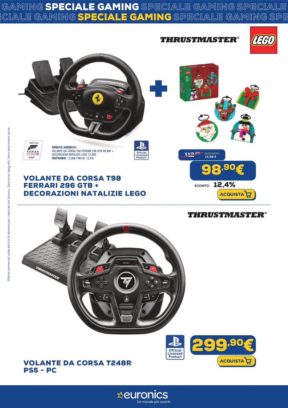 euronics - Volantino Euronics - Speciale Gaming valido dal 02/12 al 21/12 - page: 21