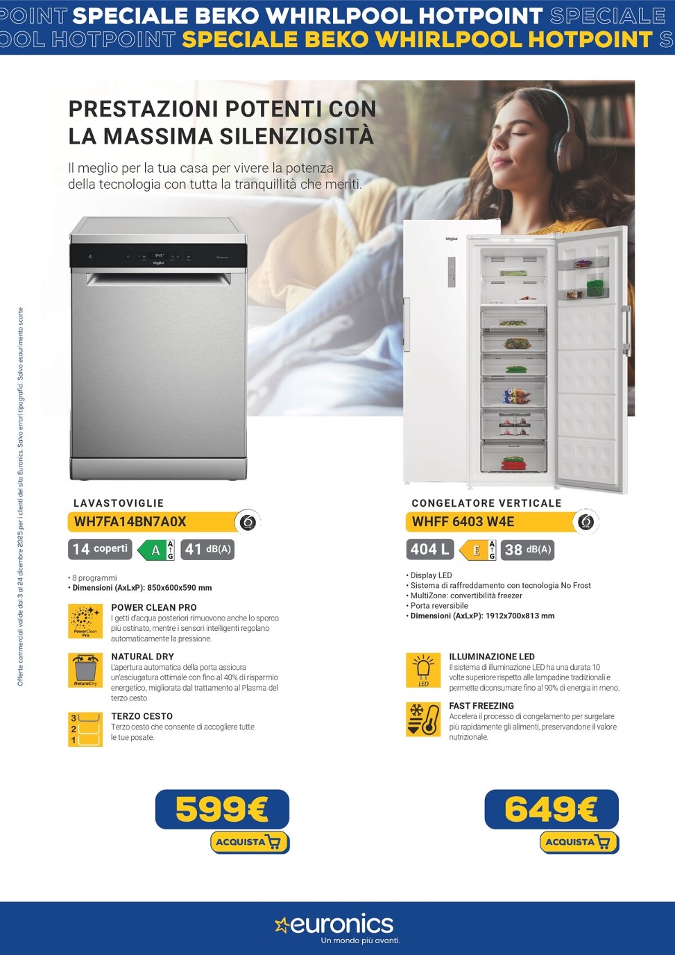 euronics - Volantino Euronics - Speciale Beko valido dal 03/12 al 24/12 - page: 5