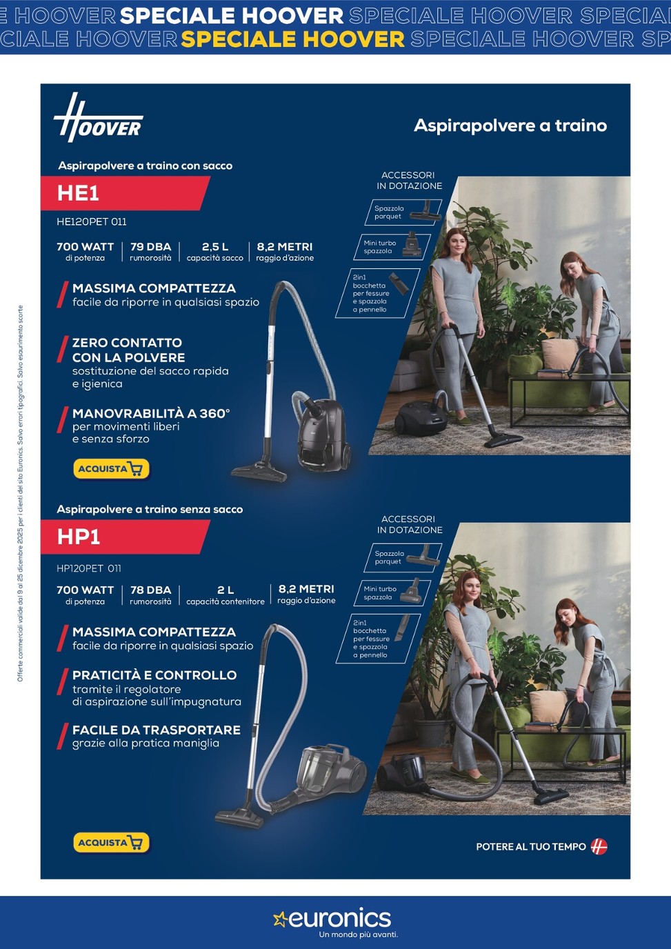 euronics - Volantino Euronics - Speciale Hoover valido dal 09/12 al 25/12 - page: 7