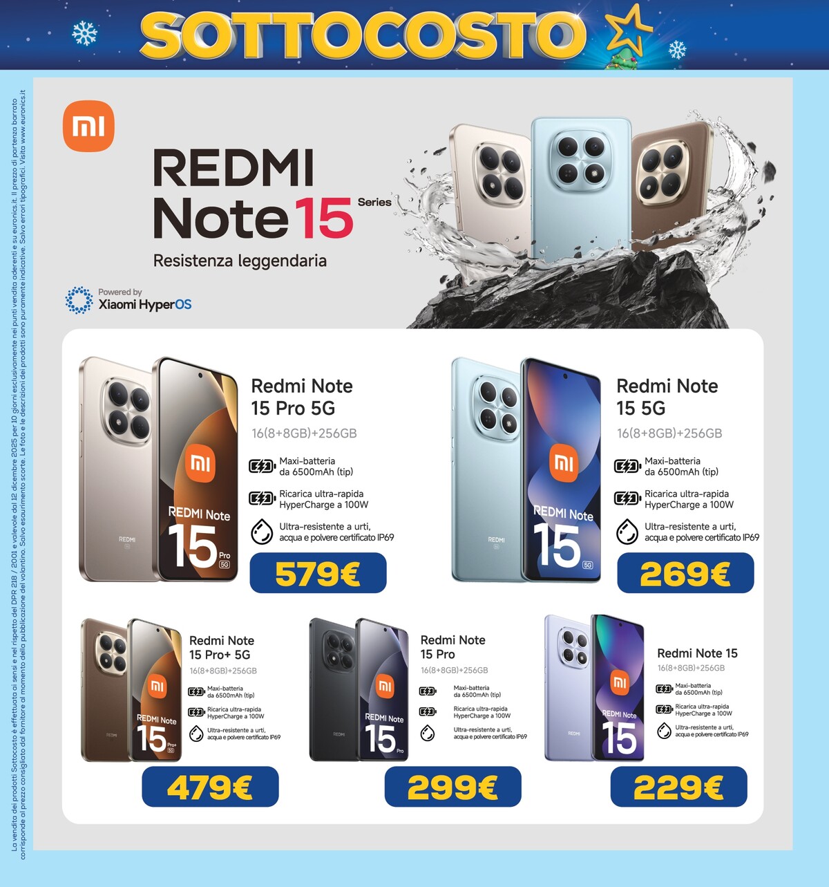 euronics - Volantino Euronics - Sottocosto valido dal 12/12 al 24/12 - page: 7