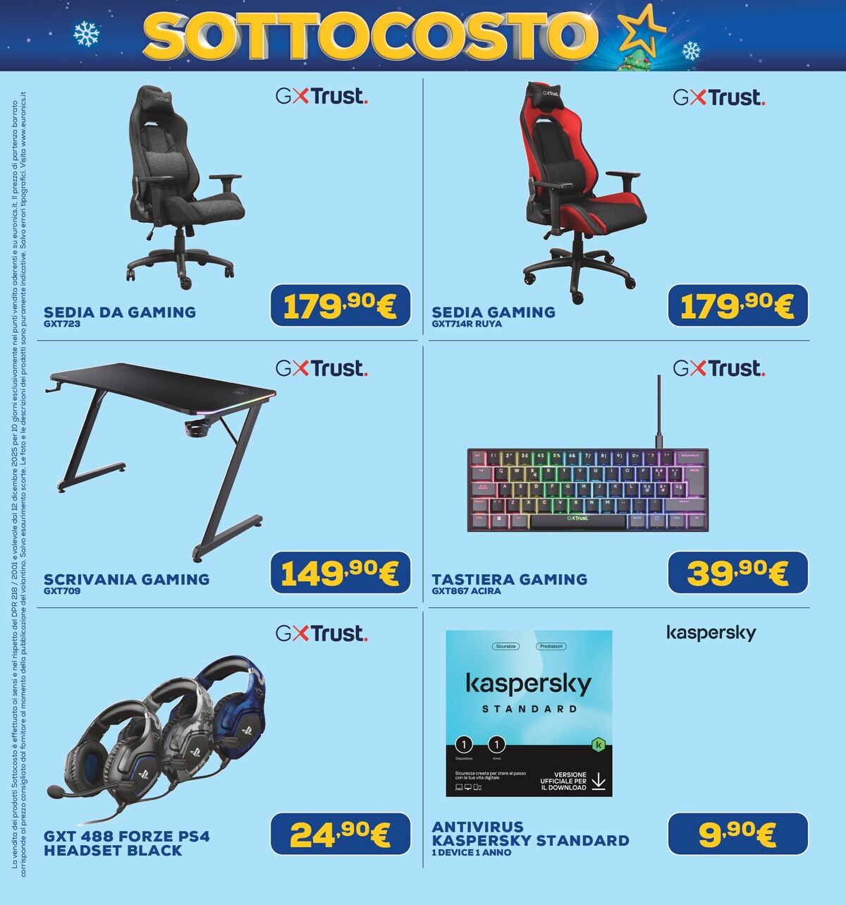 euronics - Volantino Euronics - Sottocosto valido dal 12/12 al 24/12 - page: 29