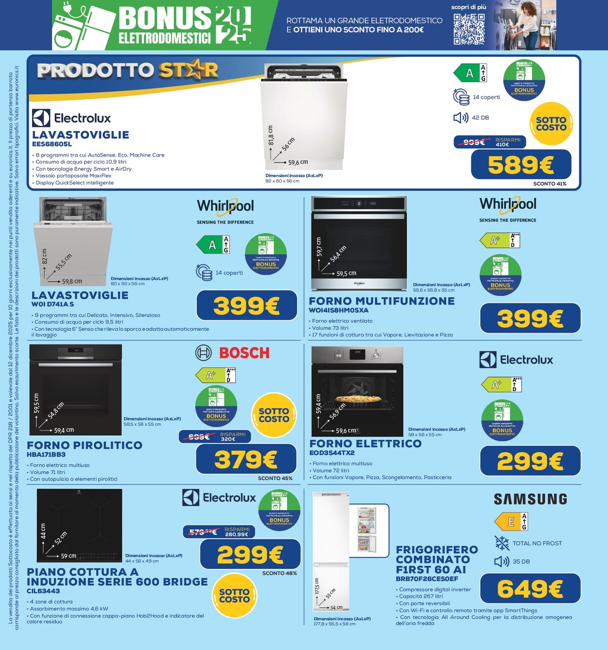 euronics - Volantino Euronics - Sottocosto valido dal 12/12 al 24/12 - page: 34