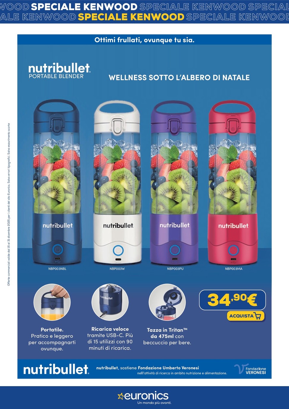 euronics - Volantino Euronics - Speciale Kenwood valido dal 16/12 al 31/12 - page: 9