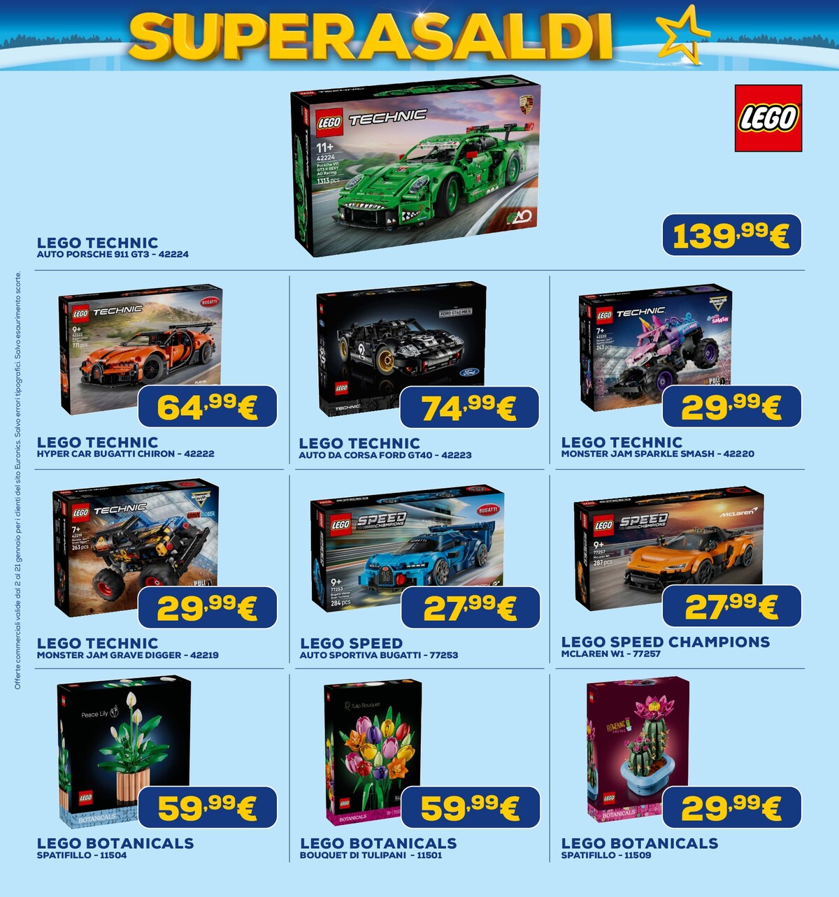 euronics - Volantino Euronics - Superasaldi valido dal 02/01 al 21/01 - page: 13