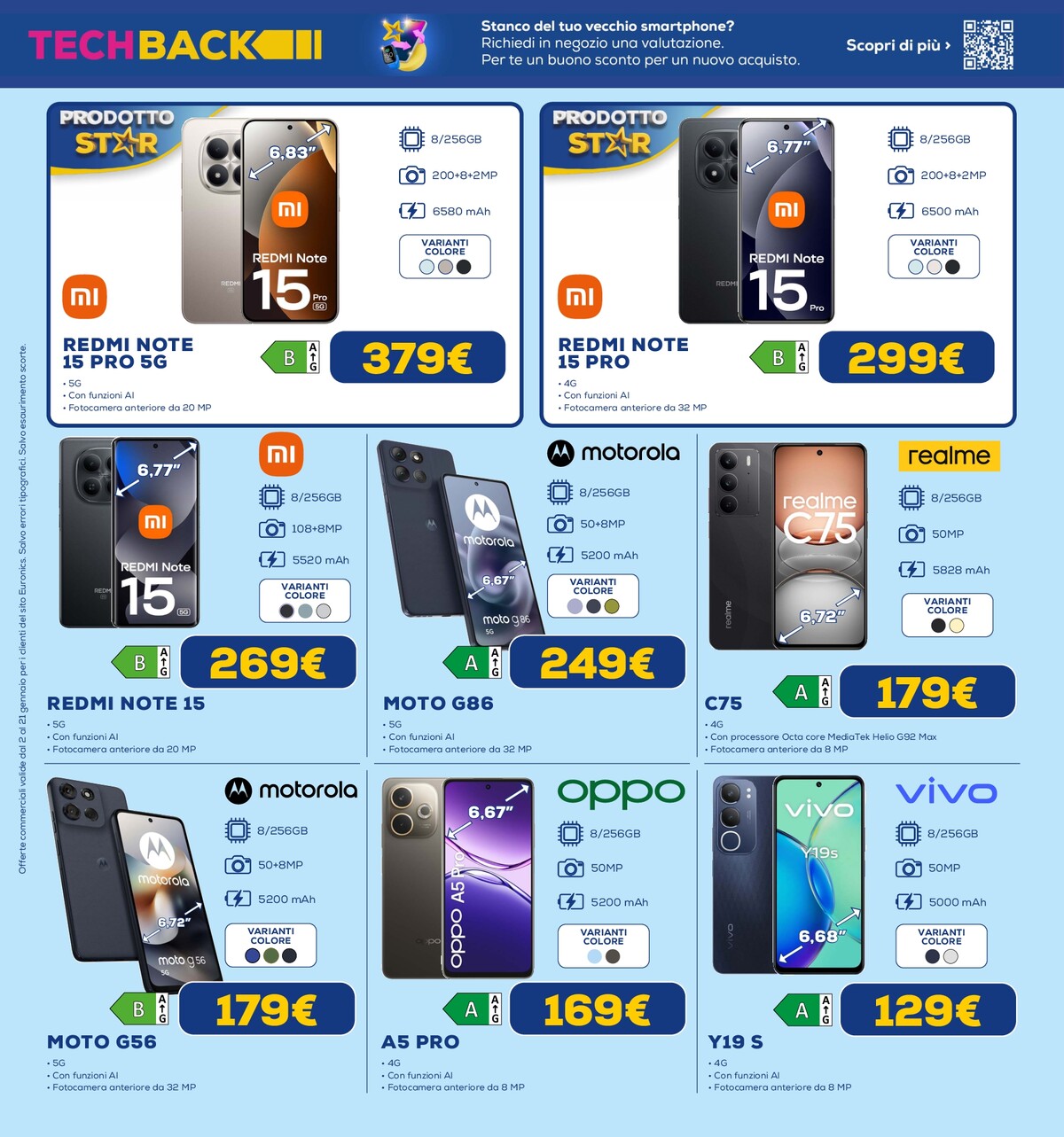 euronics - Volantino Euronics - Superasaldi valido dal 02/01 al 21/01 - page: 4