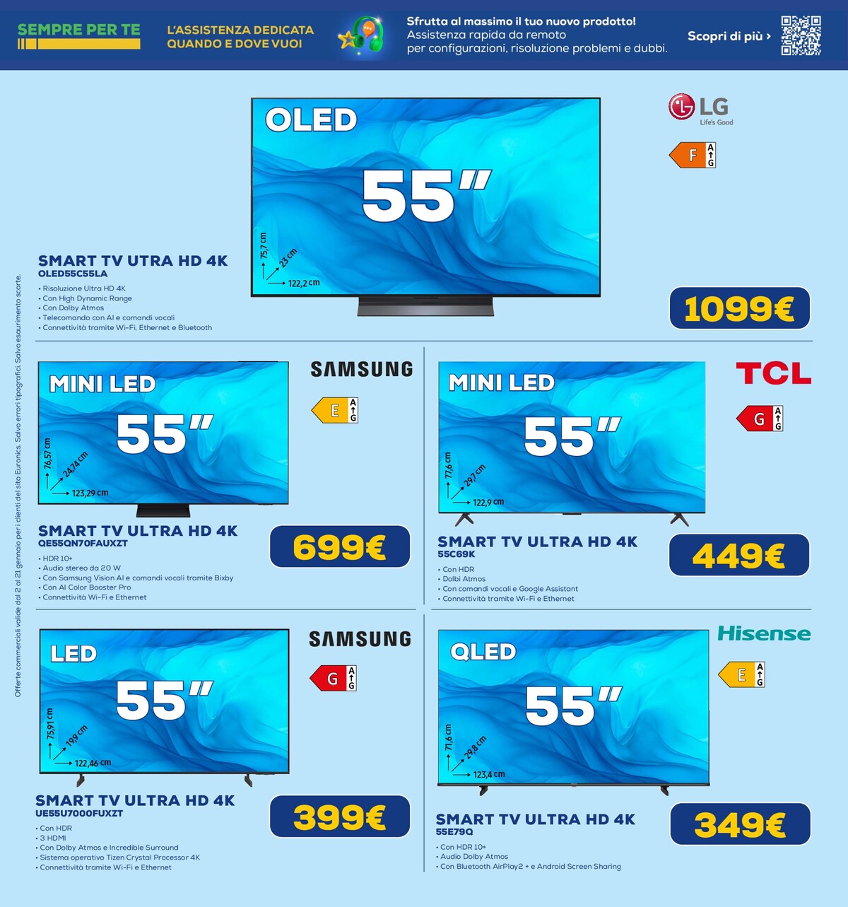 euronics - Volantino Euronics - Superasaldi valido dal 02/01 al 21/01 - page: 20