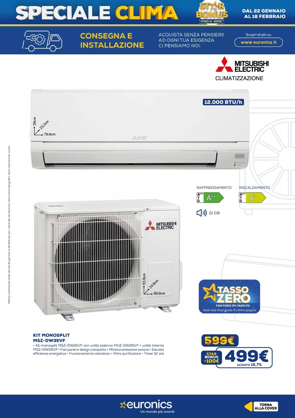 euronics - Volantino Euronics - Speciale Clima valido dal 22/01 al 18/02 - page: 6