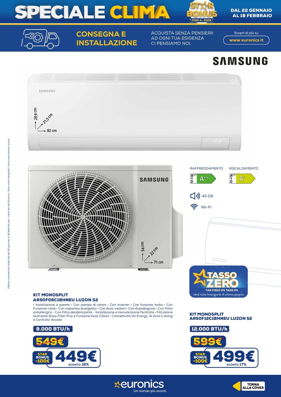 euronics - Volantino Euronics - Speciale Clima valido dal 22/01 al 18/02 - page: 4