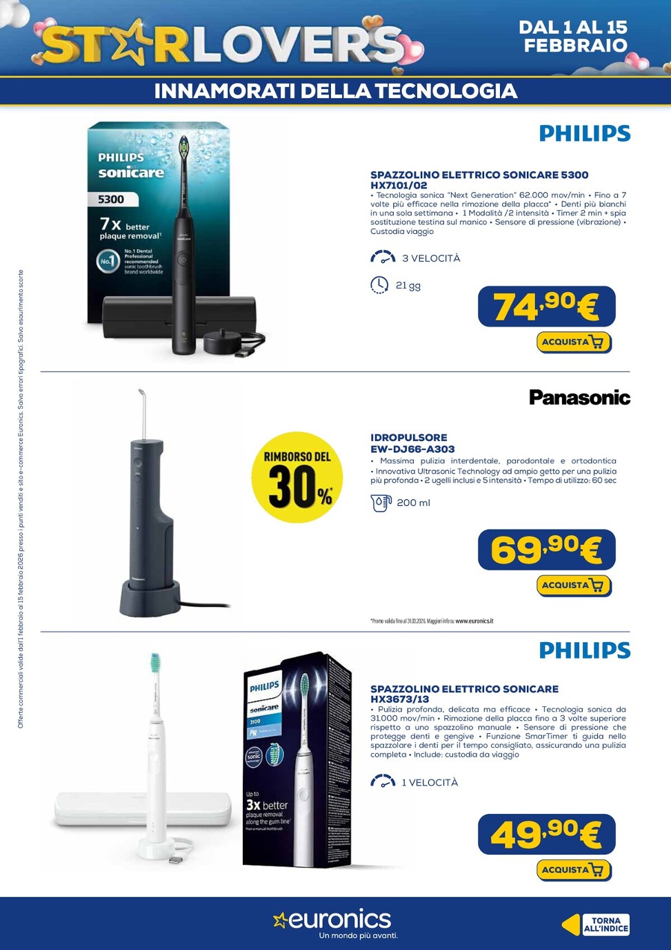 euronics - Volantino Euronics - Star Lovers valido dal 01/02/2026 al 15/02/2026 - page: 28