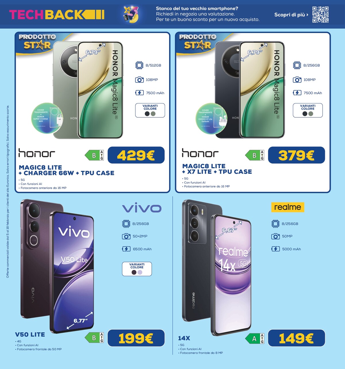 euronics - Volantino Euronics valido dal 05/02/2026 al 18/02/2026 - page: 4