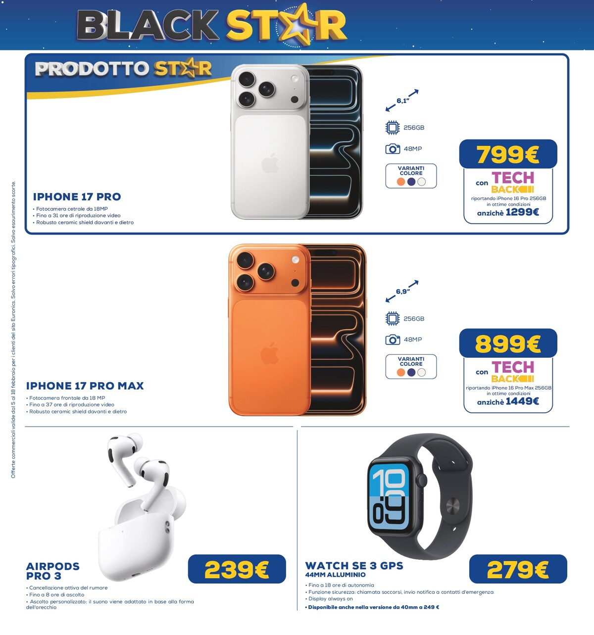 euronics - Volantino Euronics valido dal 05/02/2026 al 18/02/2026 - page: 3