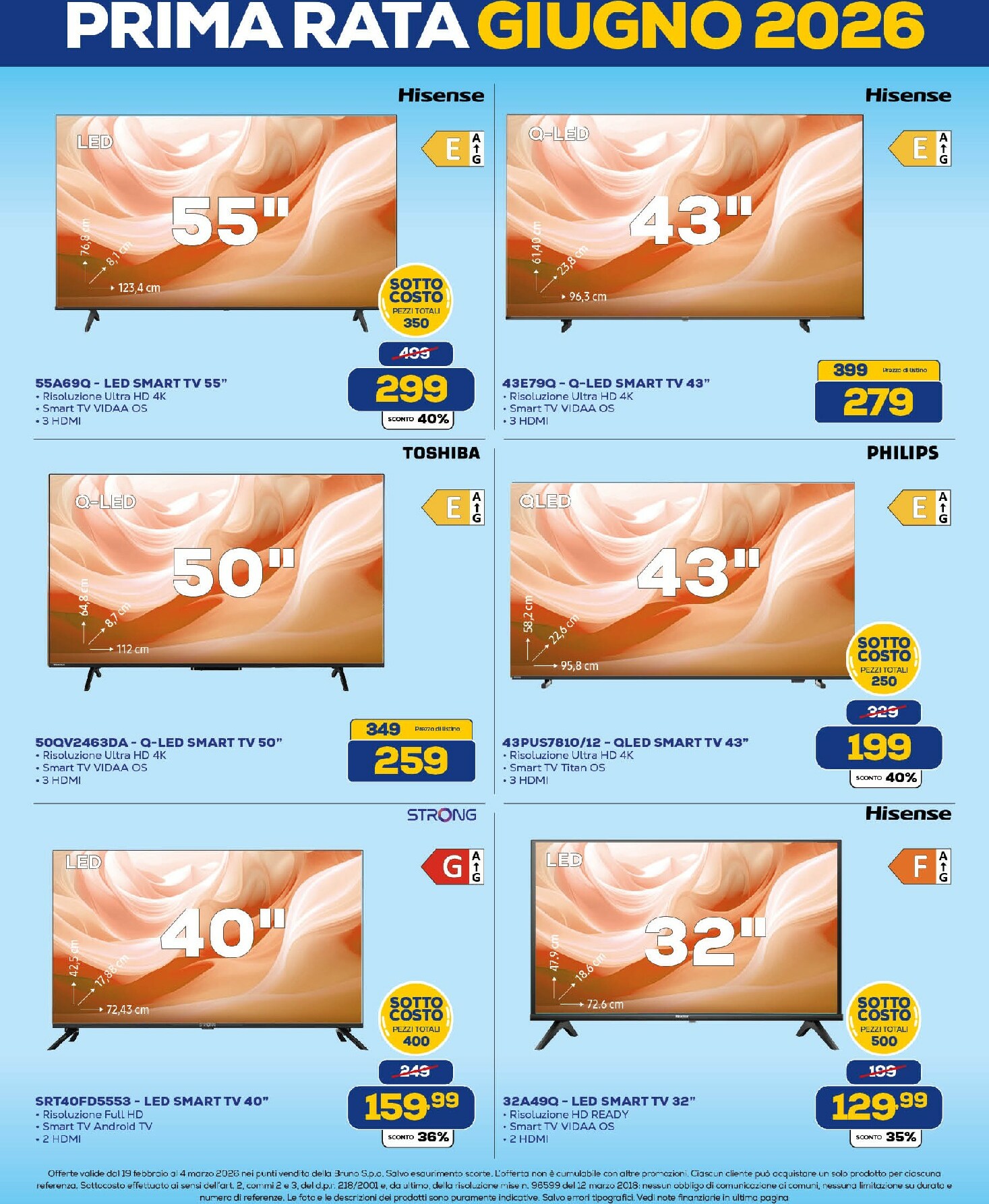 euronics - Volantino Euronics valido dal 19/02/2026 al 04/03/2026 - page: 26