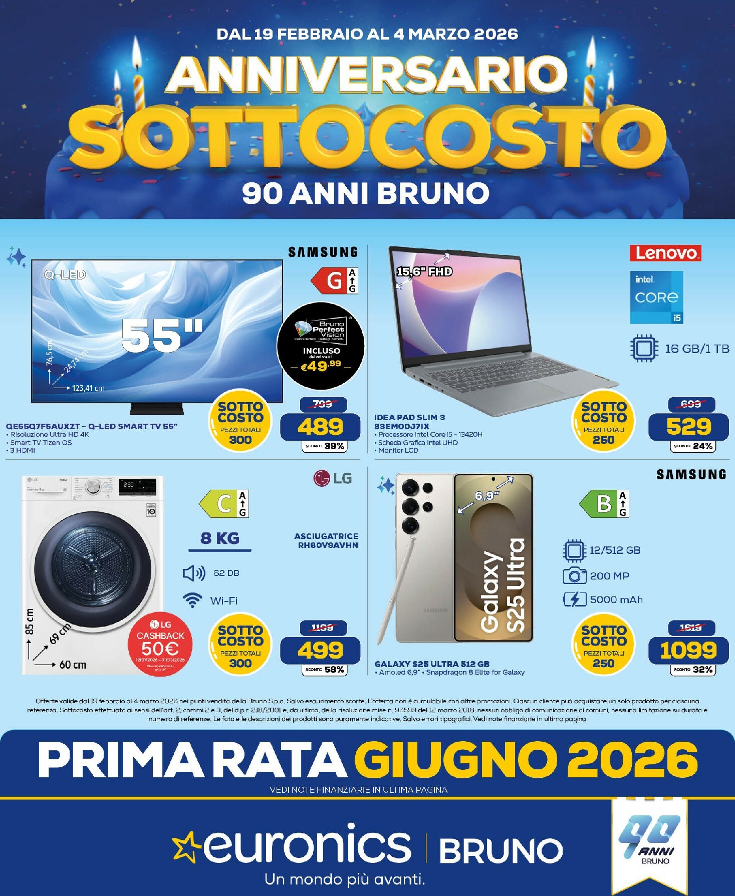 euronics - Volantino Euronics valido dal 19/02/2026 al 04/03/2026