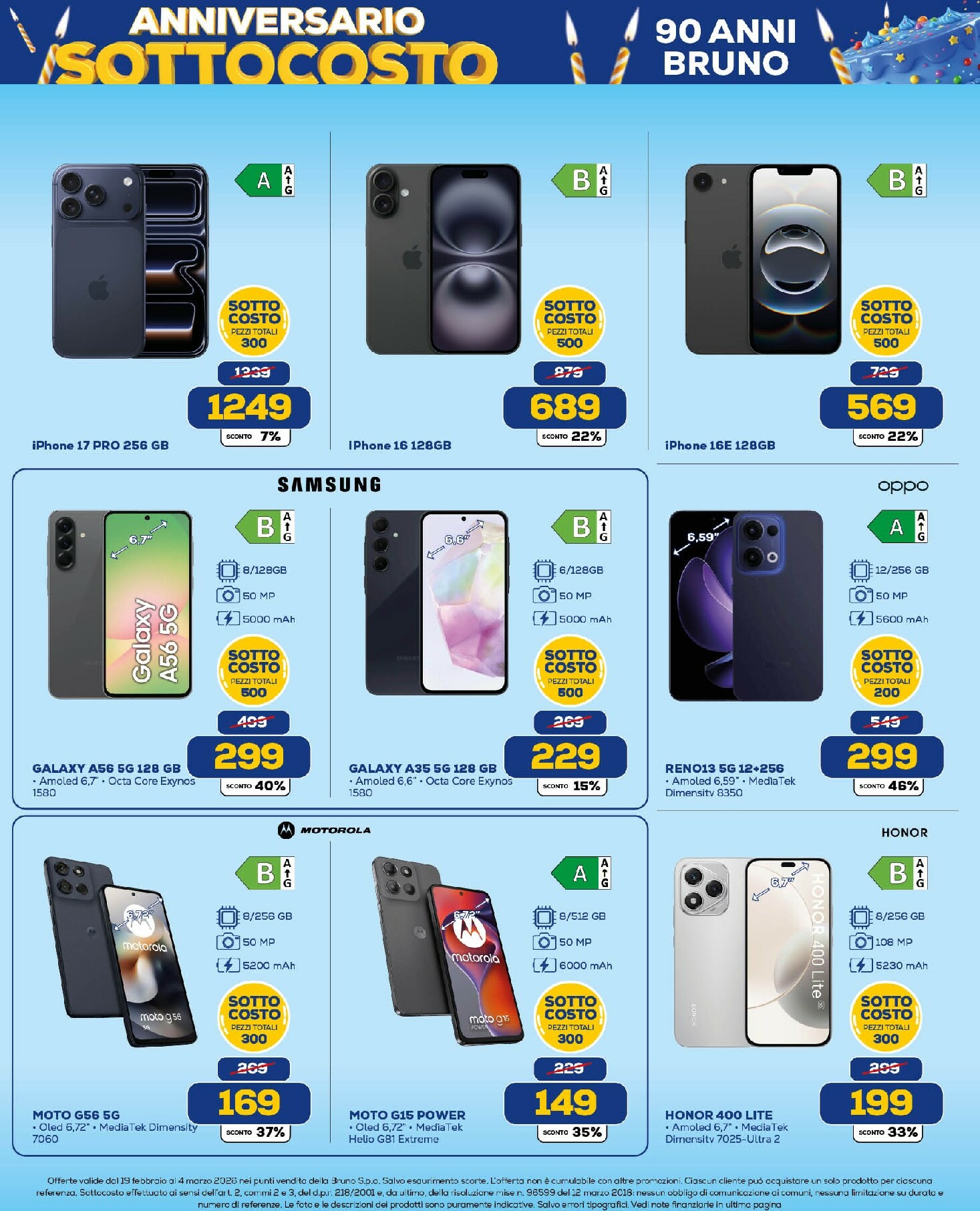 euronics - Volantino Euronics valido dal 19/02/2026 al 04/03/2026 - page: 3