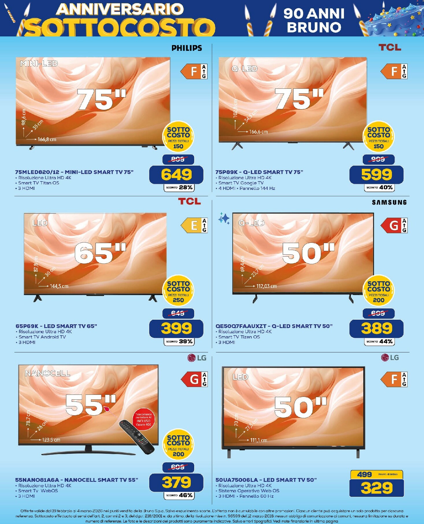 euronics - Volantino Euronics valido dal 19/02/2026 al 04/03/2026 - page: 25