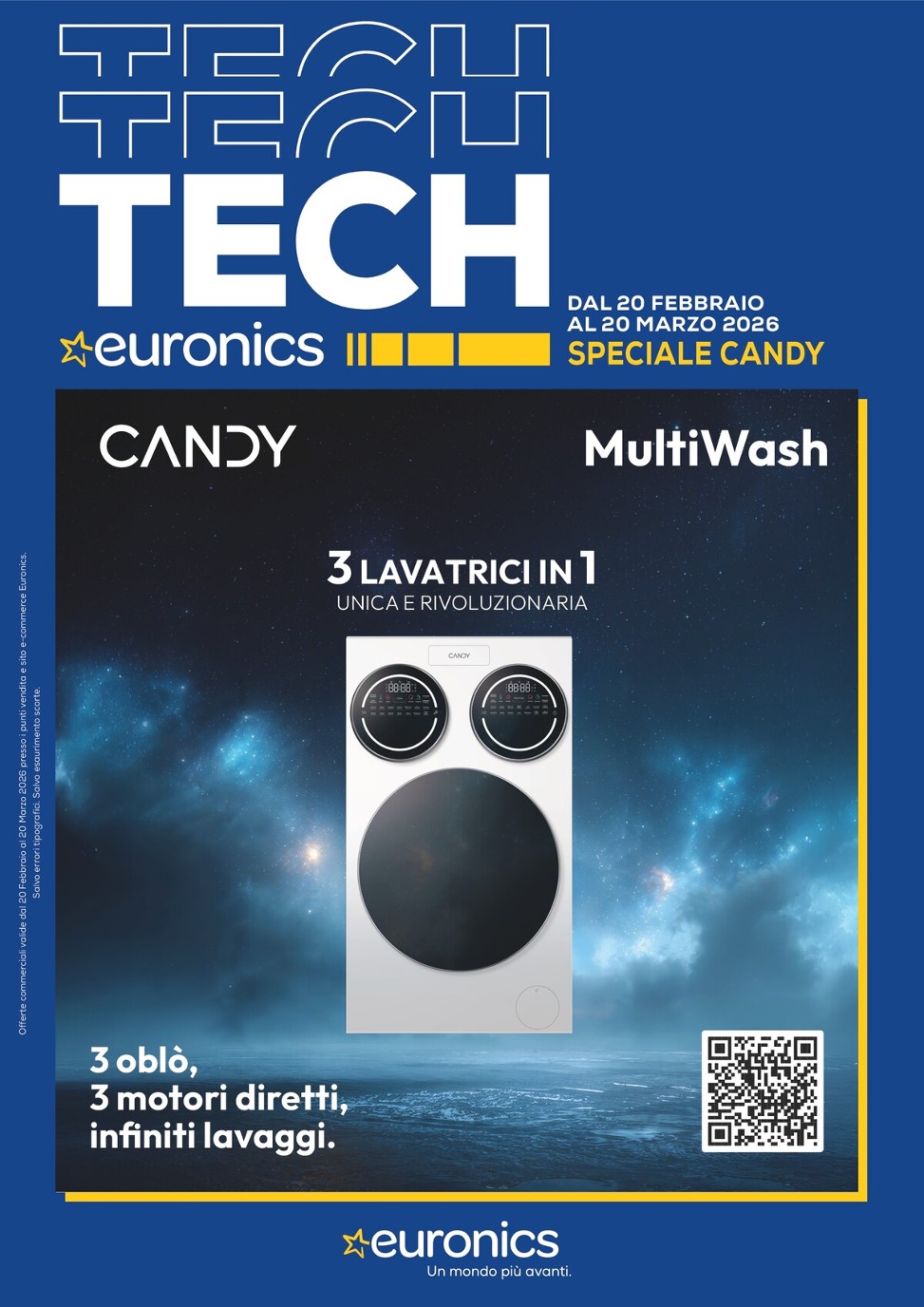 euronics - Volantino Euronics - Speciale Candy valido dal 20/02/2026 al 20/03/2026