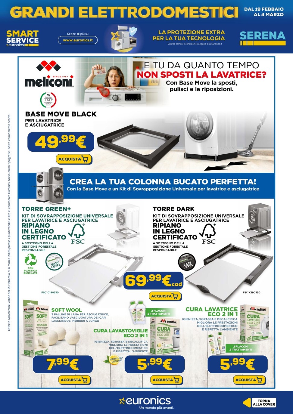 euronics - Volantino Euronics - Grandi Elettrodomestici valido dal 20/02/2026 al 04/03/2026 - page: 16