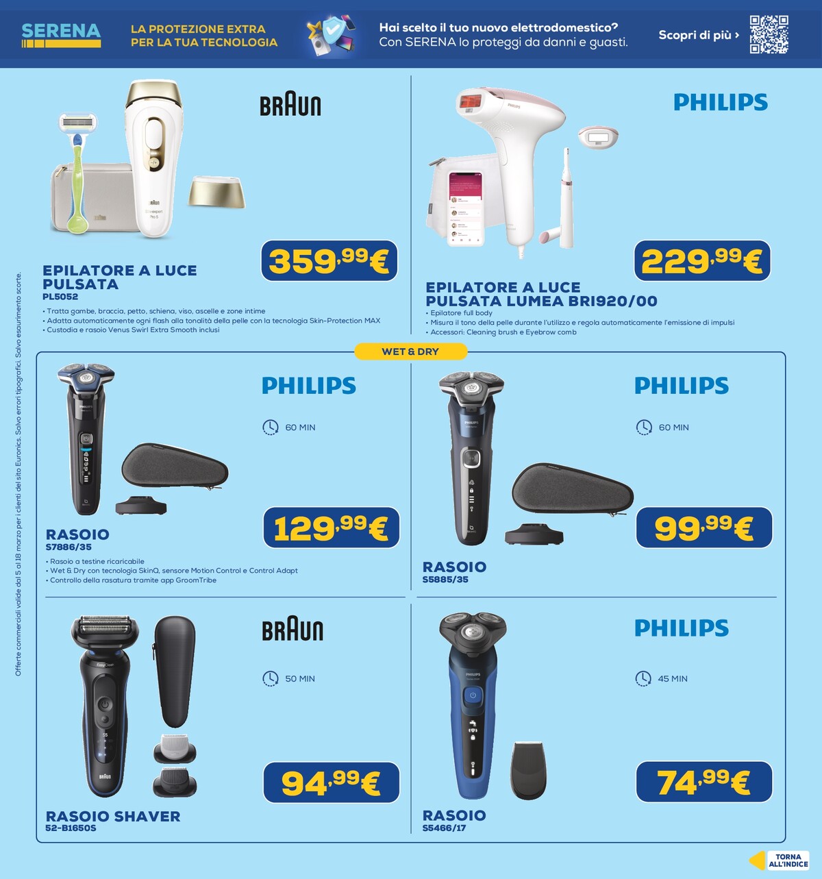 euronics - Volantino Euronics valido dal 05/03/2026 al 18/03/2026 - page: 44