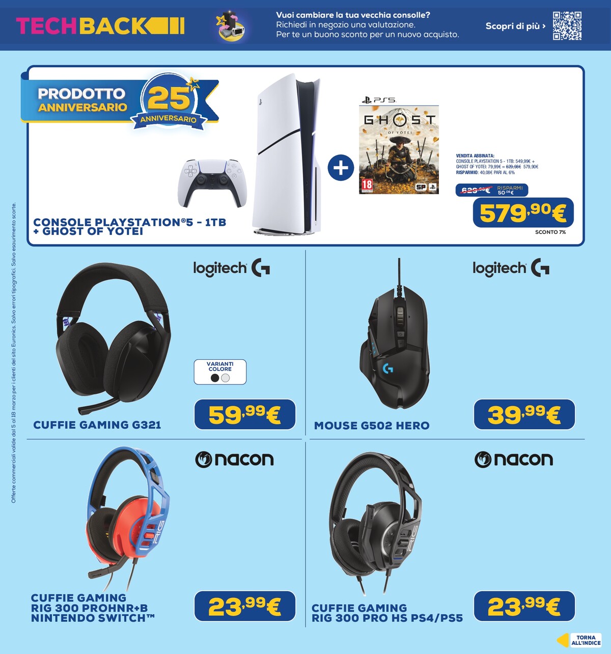 euronics - Volantino Euronics valido dal 05/03/2026 al 18/03/2026 - page: 29