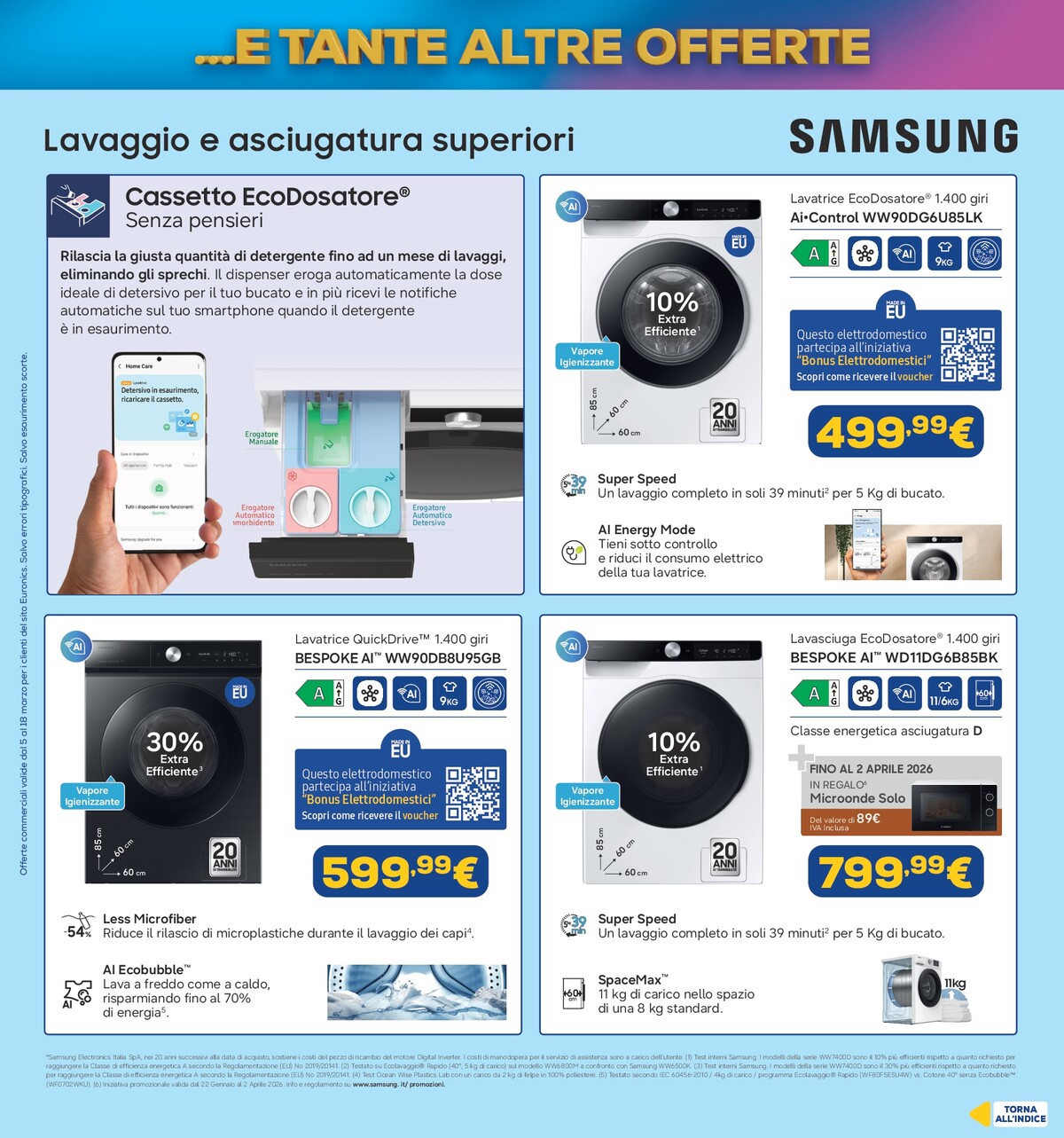 euronics - Volantino Euronics valido dal 05/03/2026 al 18/03/2026 - page: 10