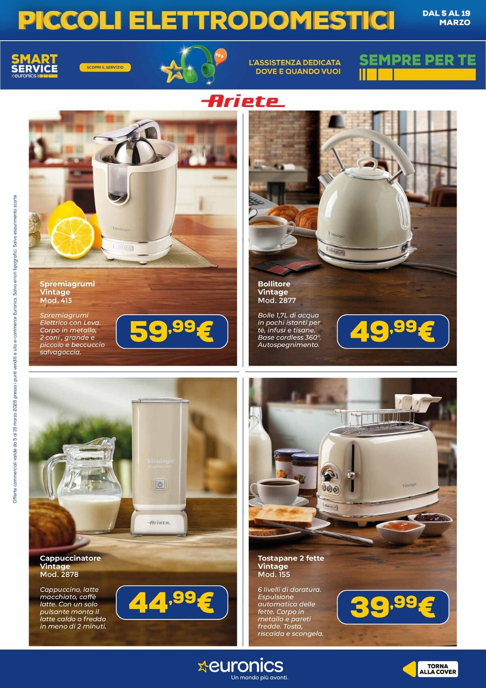 euronics - Volantino Euronics - Speciale Piccoli Elettrodomestici valido dal 05/03/2026 al 19/03/2026 - page: 14