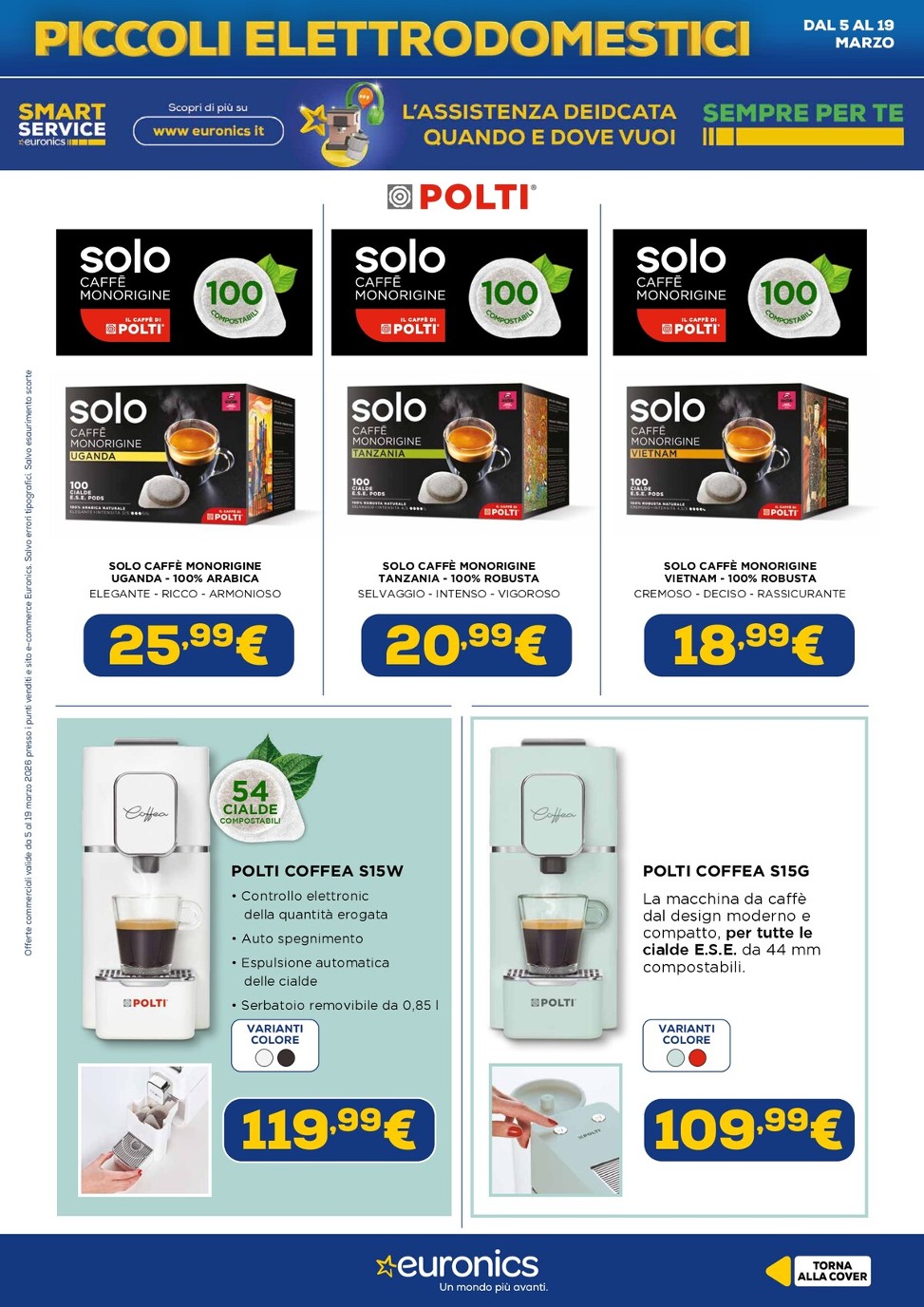 euronics - Volantino Euronics - Speciale Piccoli Elettrodomestici valido dal 05/03/2026 al 19/03/2026 - page: 10